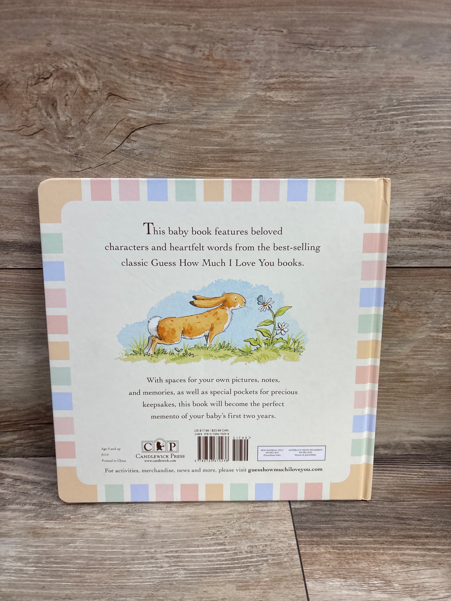 Guess How Much I Love You: Baby Book Hardcover Book