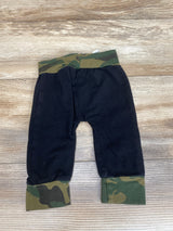 Camo Pull On Pants Black sz 3m