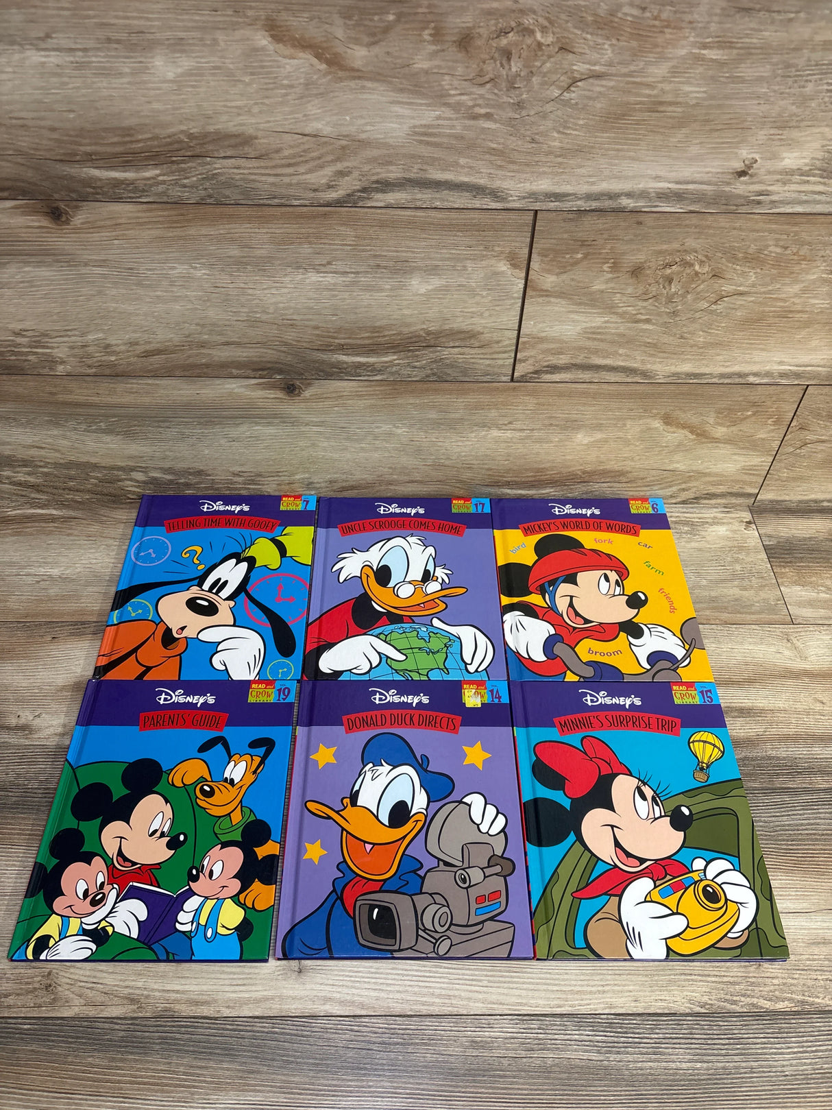 Disney's Read and Grow Library Mickey Mouse Hardcover Book Set 19pk