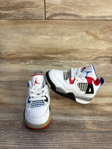 Air Jordan 4 Retro SE TD 'What The 4' White sz 6c