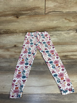 Chick Pea 2pc Floral Pumpkin Pajama Set Pink sz 5T