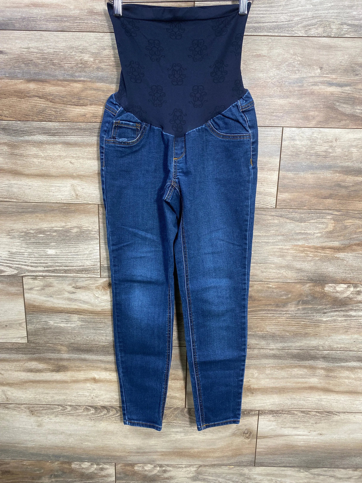 Jessica Simpson Maternity Full Panel Jeans Blue sz PXS