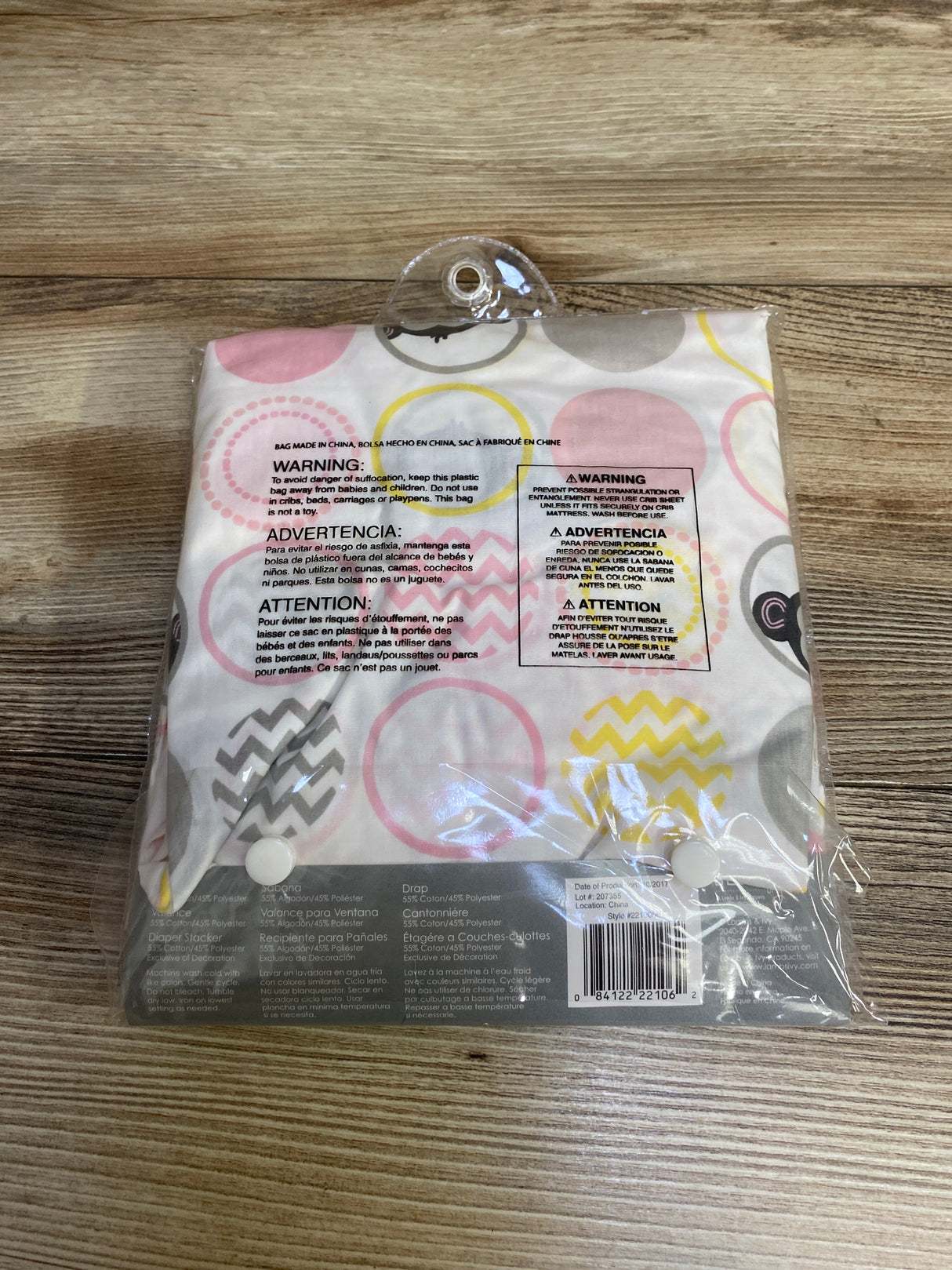 NEW Lambs & Ivy Pinkie Collection Fitted Crib Sheet