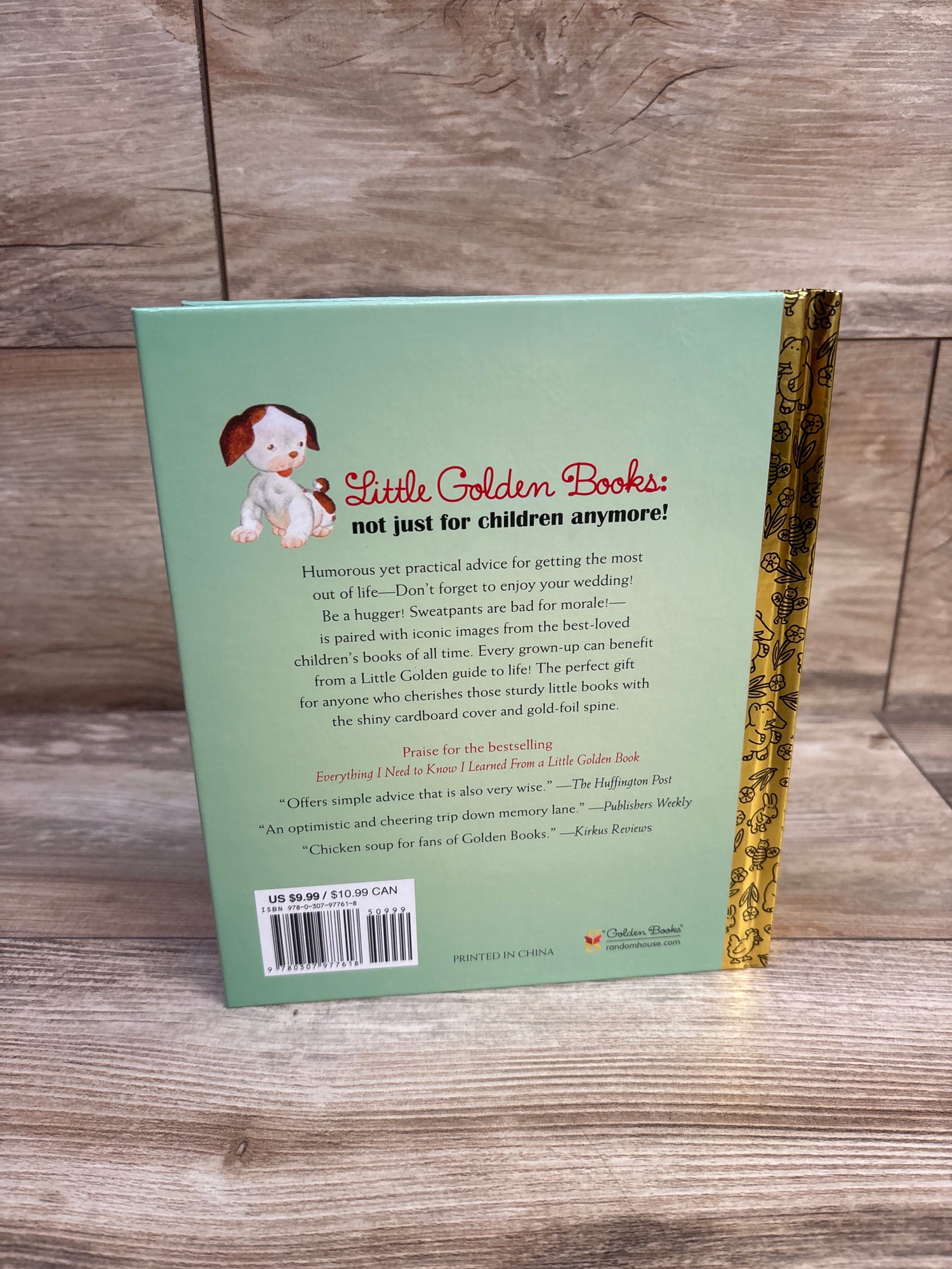Everything I Need To Know I Learned From a Little Golden Book Hardcover Book