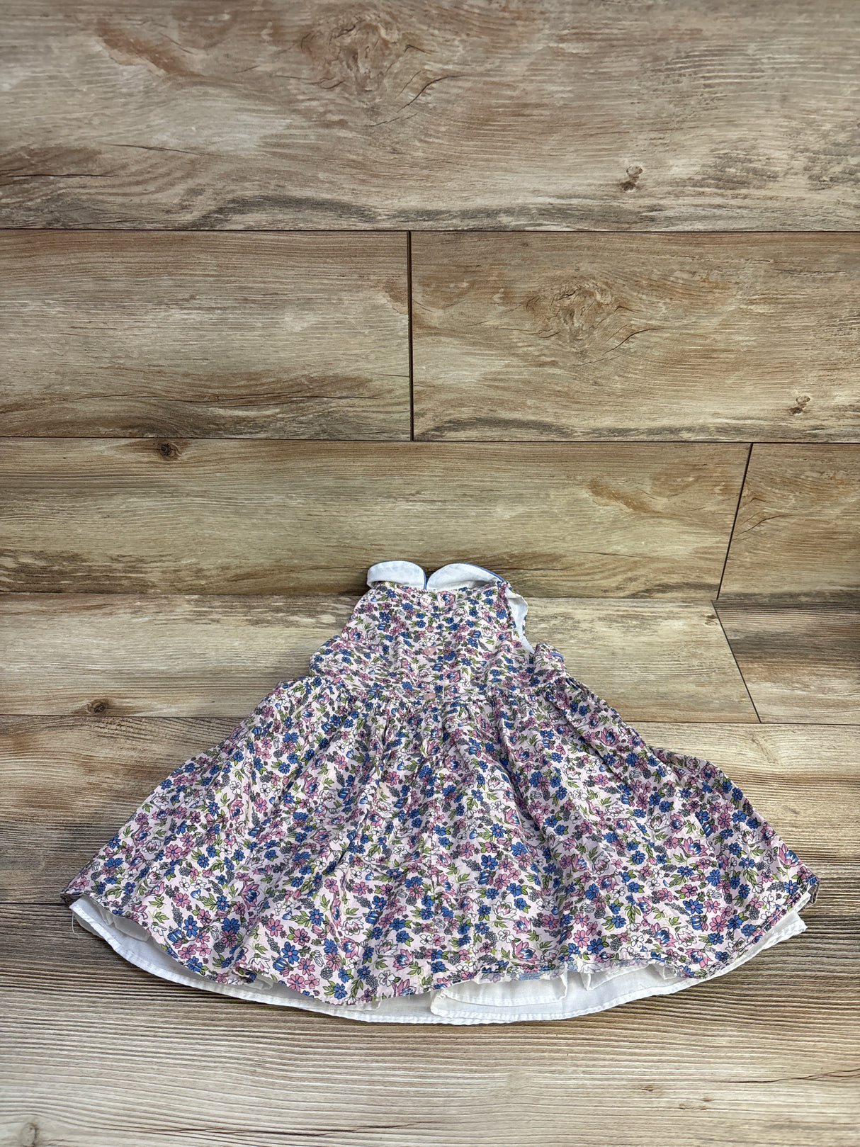Nordstrom Floral Sleeveless Dress Pink sz 24m