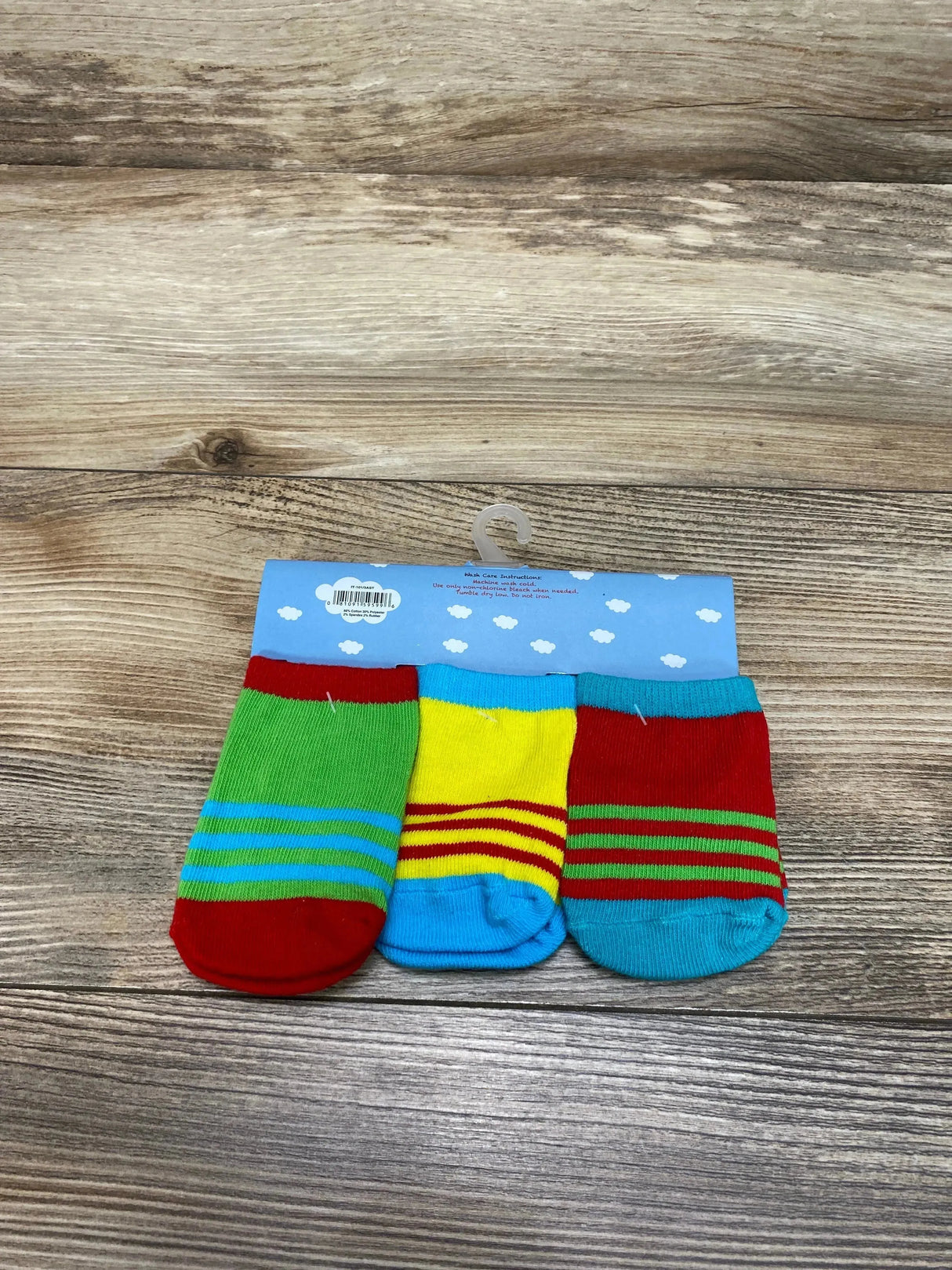 NEW 3Pk Monster Face Baby Socks