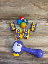Hahaland 2-in-1 Montessori Penguin Ice City Pound a Ball & Car Ramp