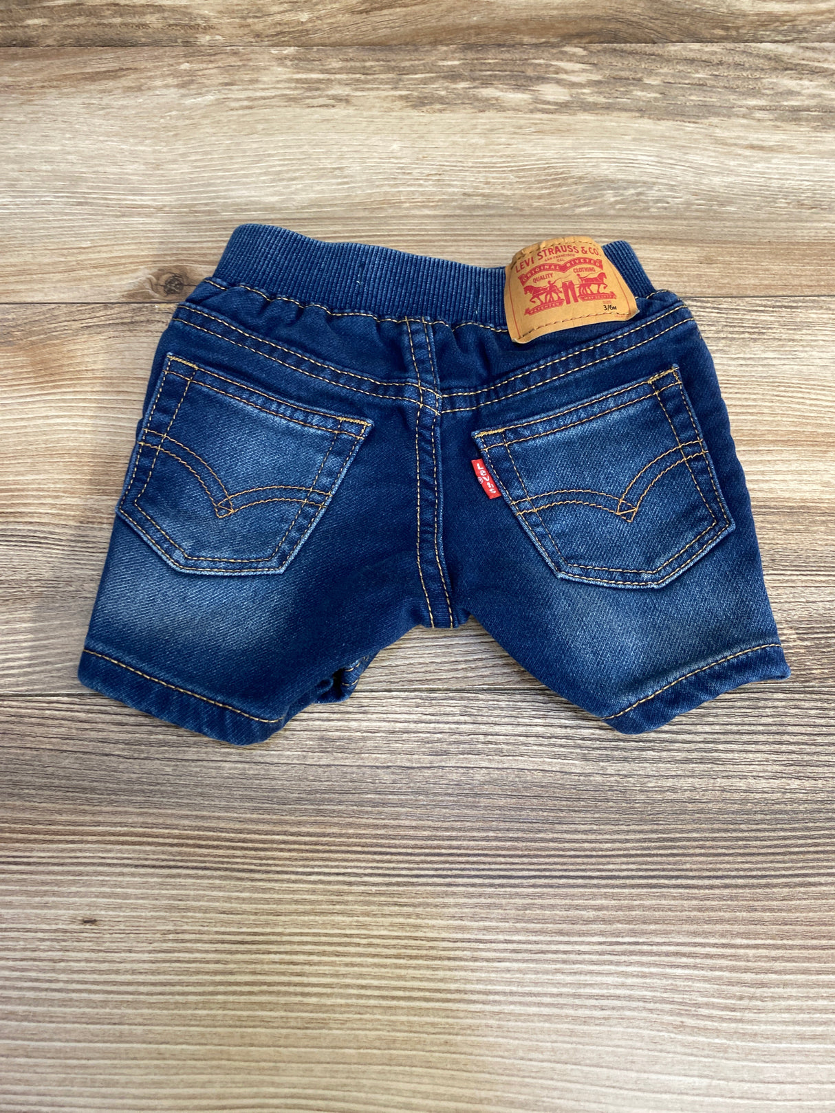 Levi's Knit Shorts Blue sz 3-6m