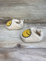 Baby Gap × SmileyWorld® Baby Sherpa Slippers Sz 0-3m