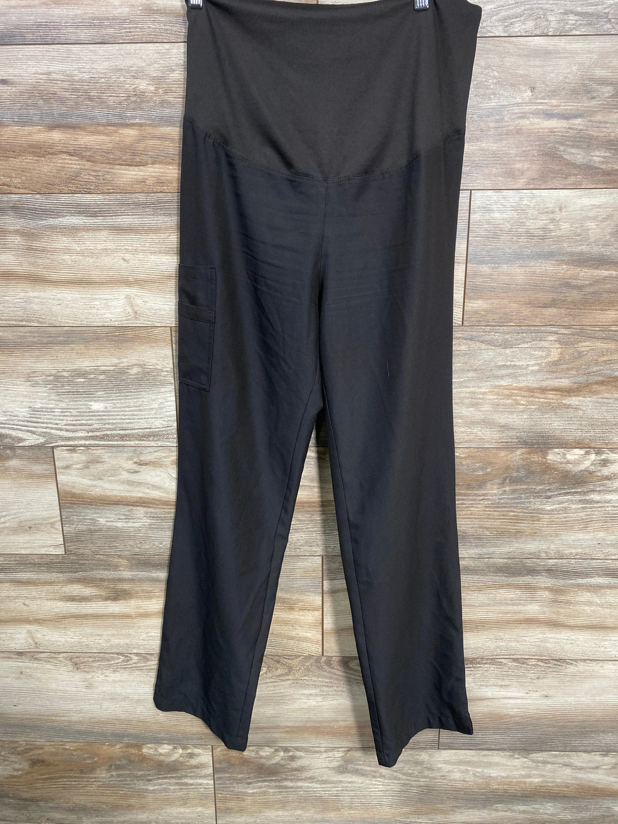 WonderWink Maternity Scrub Pants Black sz Small