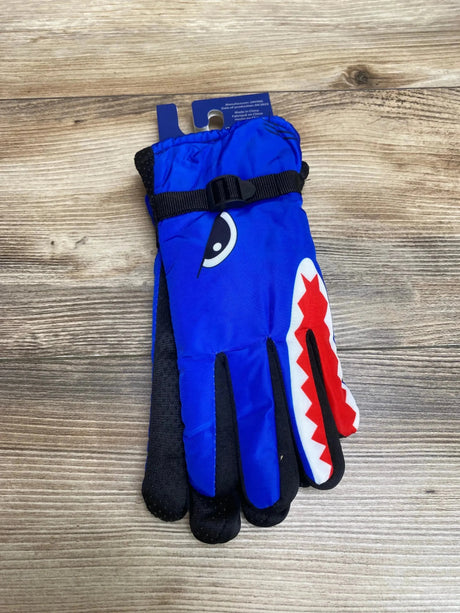 NEW ThermaWear Kid's Shark Winter Ski Gloves Blue - Me n Mommy To Be
