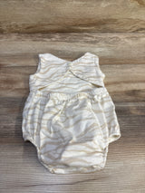 Baby Gap Organic Bubble Romper Beige sz 12-18m