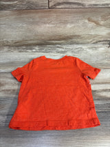 Old Navy Beach Print Shirt Orange sz 12-18m