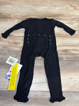 NEW KicKee Pants Muffin Ruffle Coverall Midnight sz 18-24m