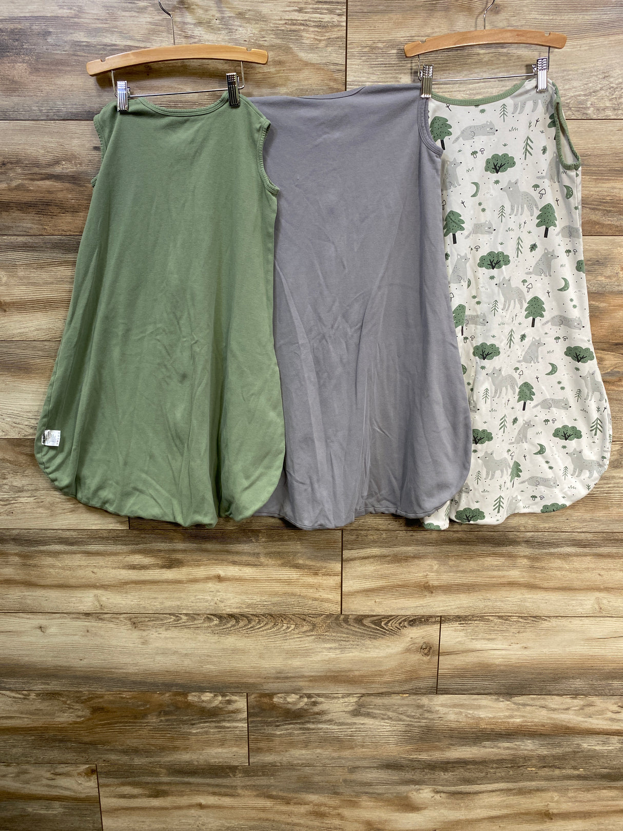 Yoofoss 3pk Sleep Sack Wearable Blankets 0.5 TOG sz 18-24m