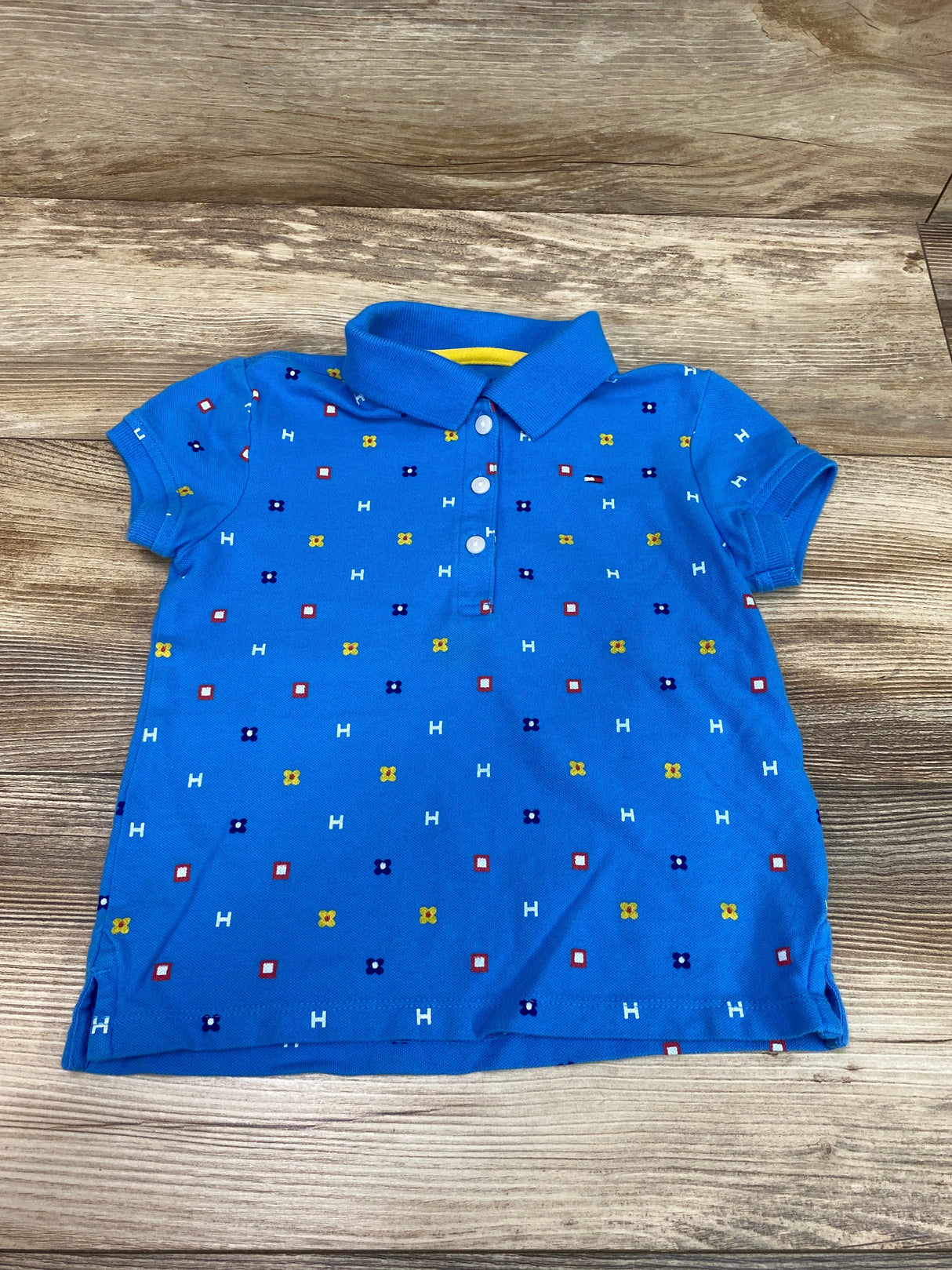 Tommy Hilfiger Polo Shirt Blue sz 4-5T