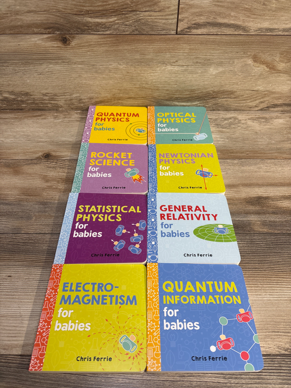 My First Science Library for Babies, 8pk Board Book