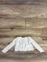 Carter's Button Front Cardigan White sz 3T