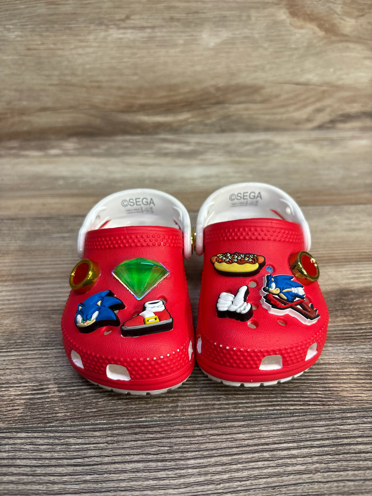 Sonic the Hedgehog™ x Crocs Classic Clogs Red sz 5c