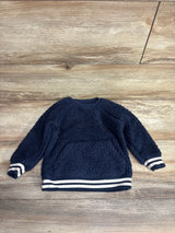 Carter's Sherpa Crewneck Sweatshirt Navy sz 18m