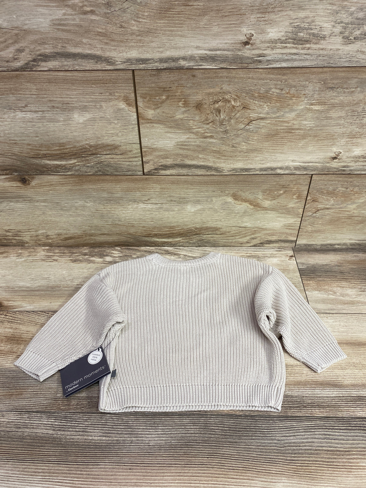 NEW Modern Moments Best Friends Knit Sweater Tan sz 18m
