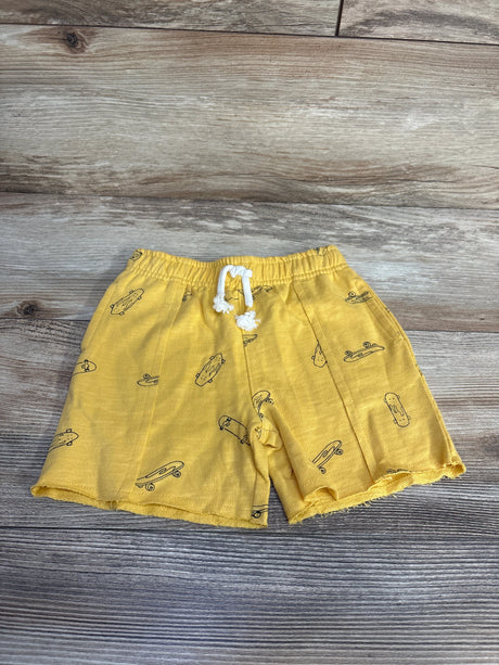 Modern Moments Skateboard Shorts Yellow sz 18m - Me n Mommy To Be