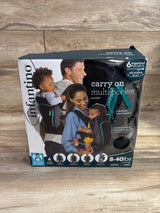 Infantino Carry-On Multi Pocket Carrier, Grey 8-40lbs