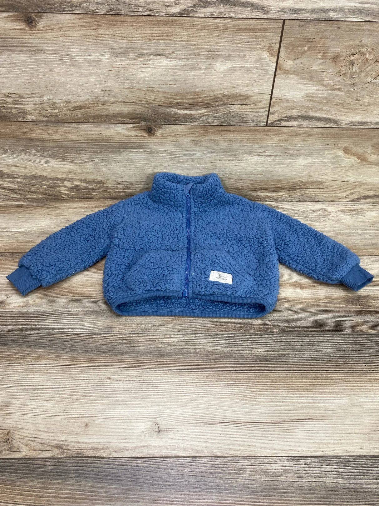 Sherpa Jacket Blue sz 12m