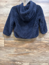 Old Navy Sherpa Zip Pocket Jacket Navy sz 2T