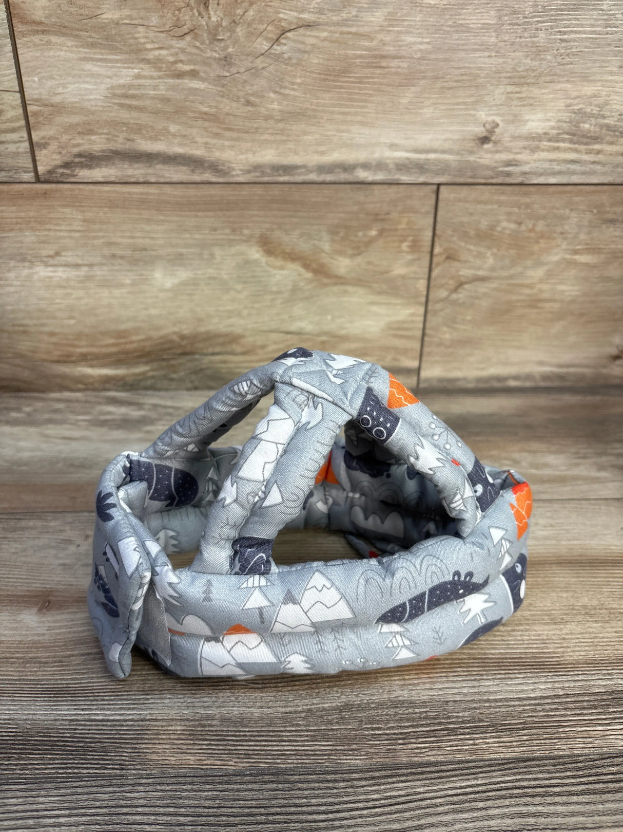 PandaEar Protective Hat Helmet for Crawling & Walking - Grey sz 6-36m