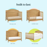 NEW DaVinci Charlie 4-in-1 Convertible Crib - Honey