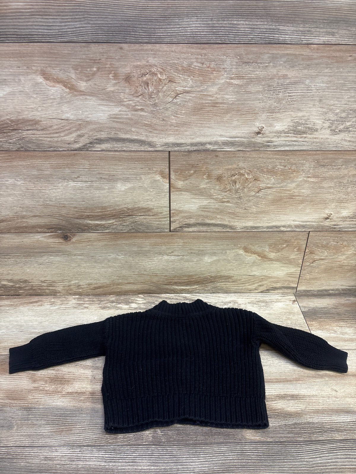 Baby Gap Knit Button-Up Cardigan Black sz 12-18m