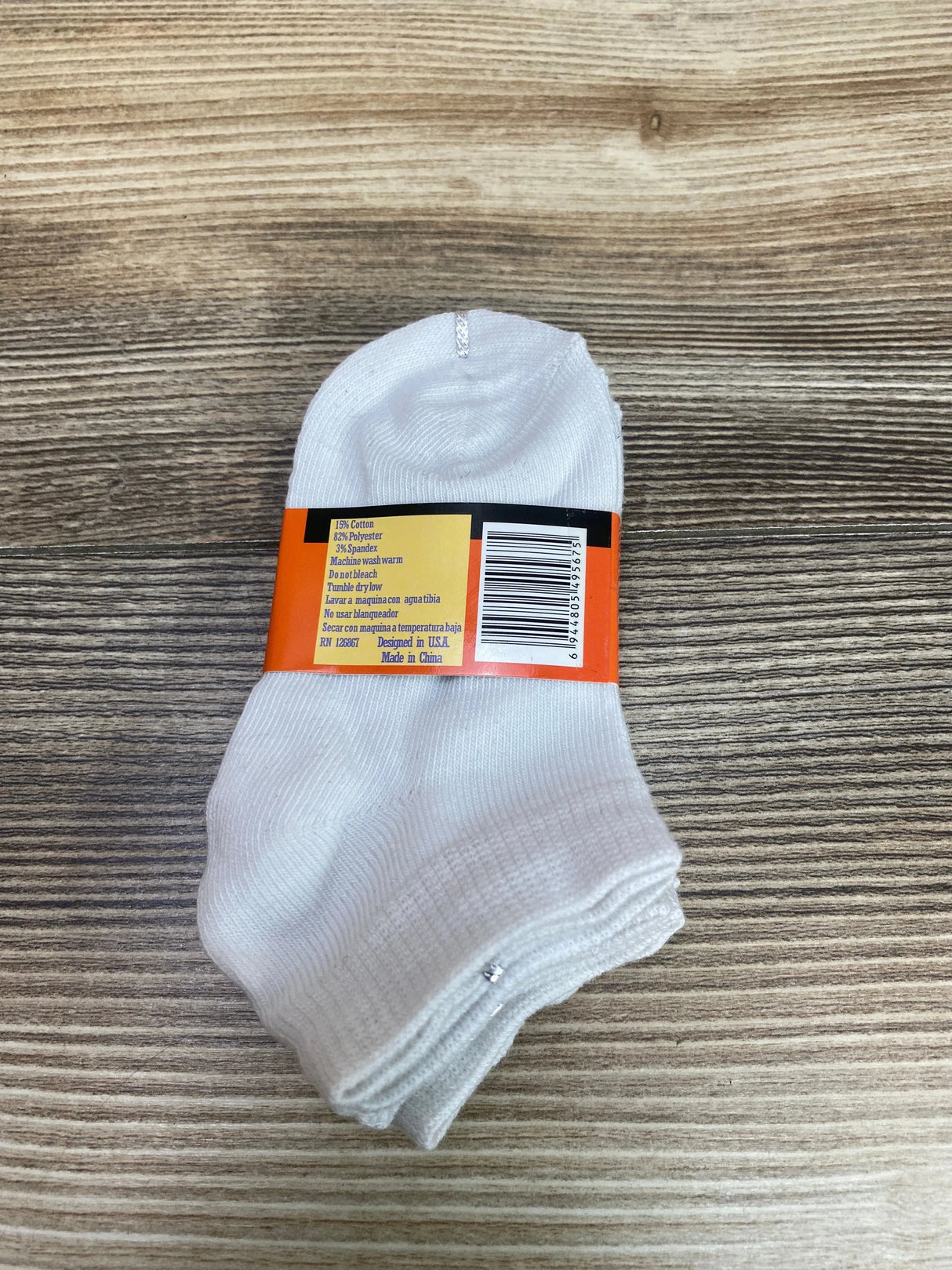 NEW Julietta 3pk Solid Socks White sz 2-3