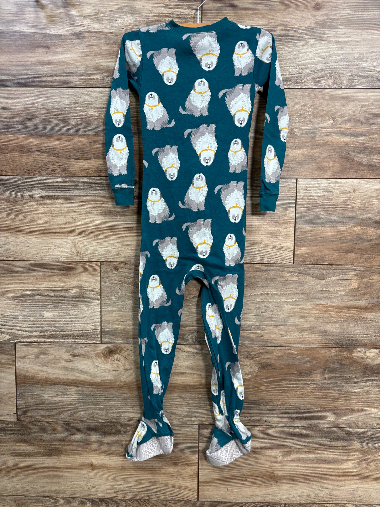 Just One You Dog Print Sleeper sz 5T