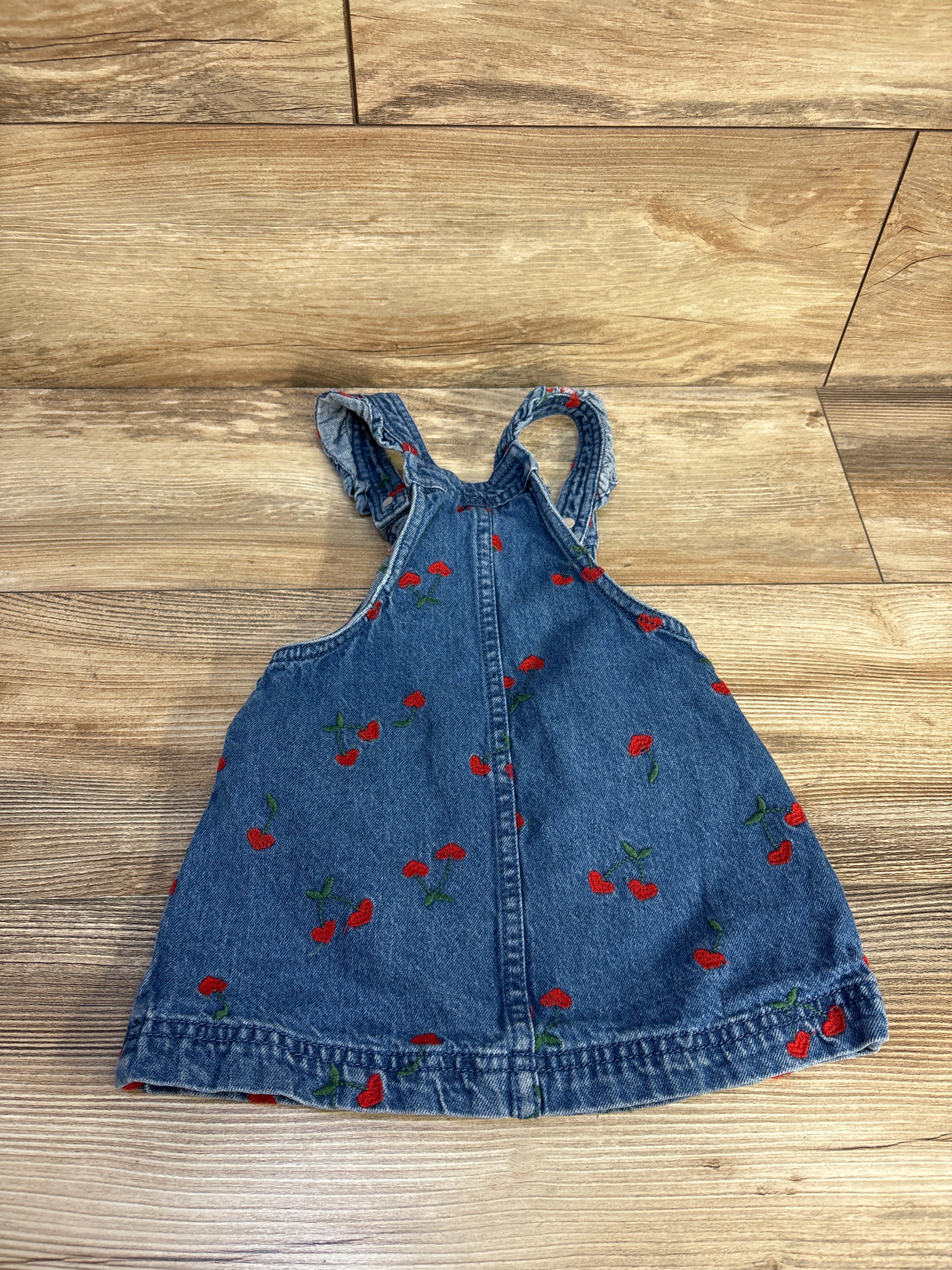 Isaac Mizrahi Embroidered Denim Skirtall Blue sz 2T