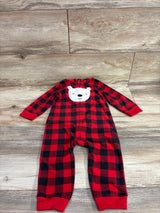 Just One You Hooded Blanket Coverall Red sz 18m
