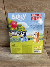 Bluey: Family Fun! Board Book with LCD Drawing Tablet