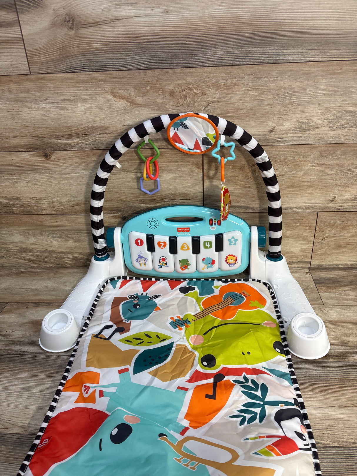 Fisher Price Glow & Grow Kick & Play Piano Gym