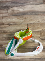 Fisher Price Sit-Me-Up Floor Seat Citrus Frog
