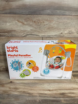 NEW Bright Starts Playful Paradise Portable Compact Baby Swing