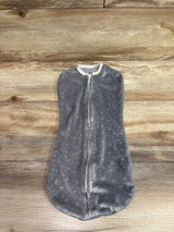 SwaddleMe Velboa Swaddle Pod Grey sz Newborn
