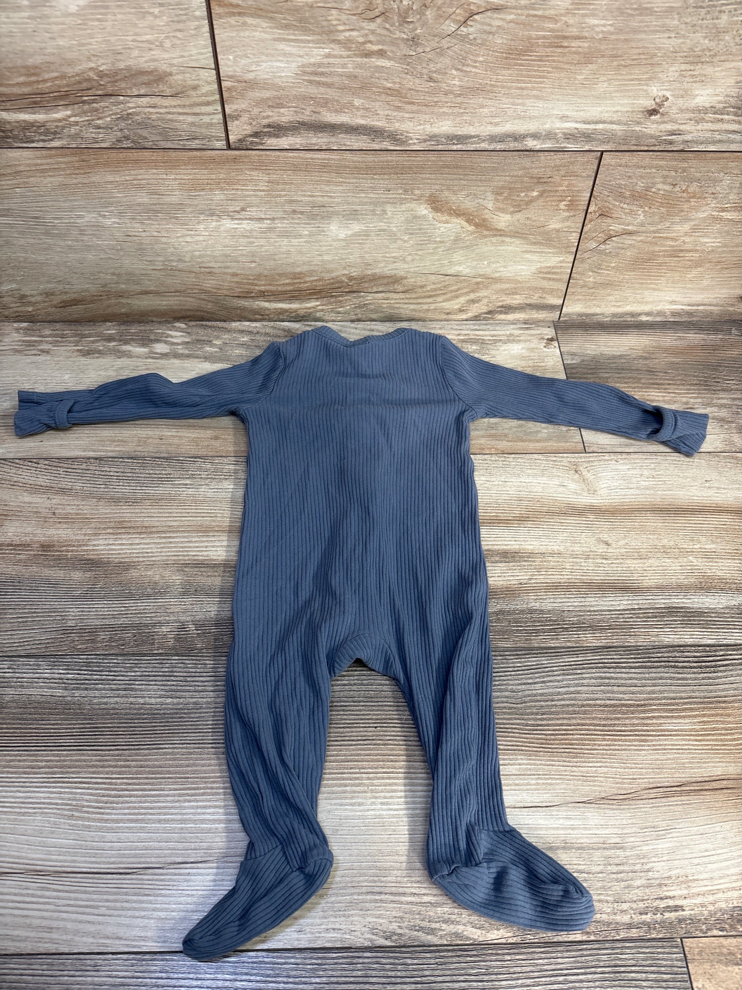 Old Navy Ribbed Sleeper Slate sz 3-6m