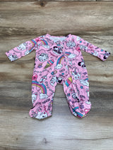 Panda Print Sleeper Pink sz 1-3m