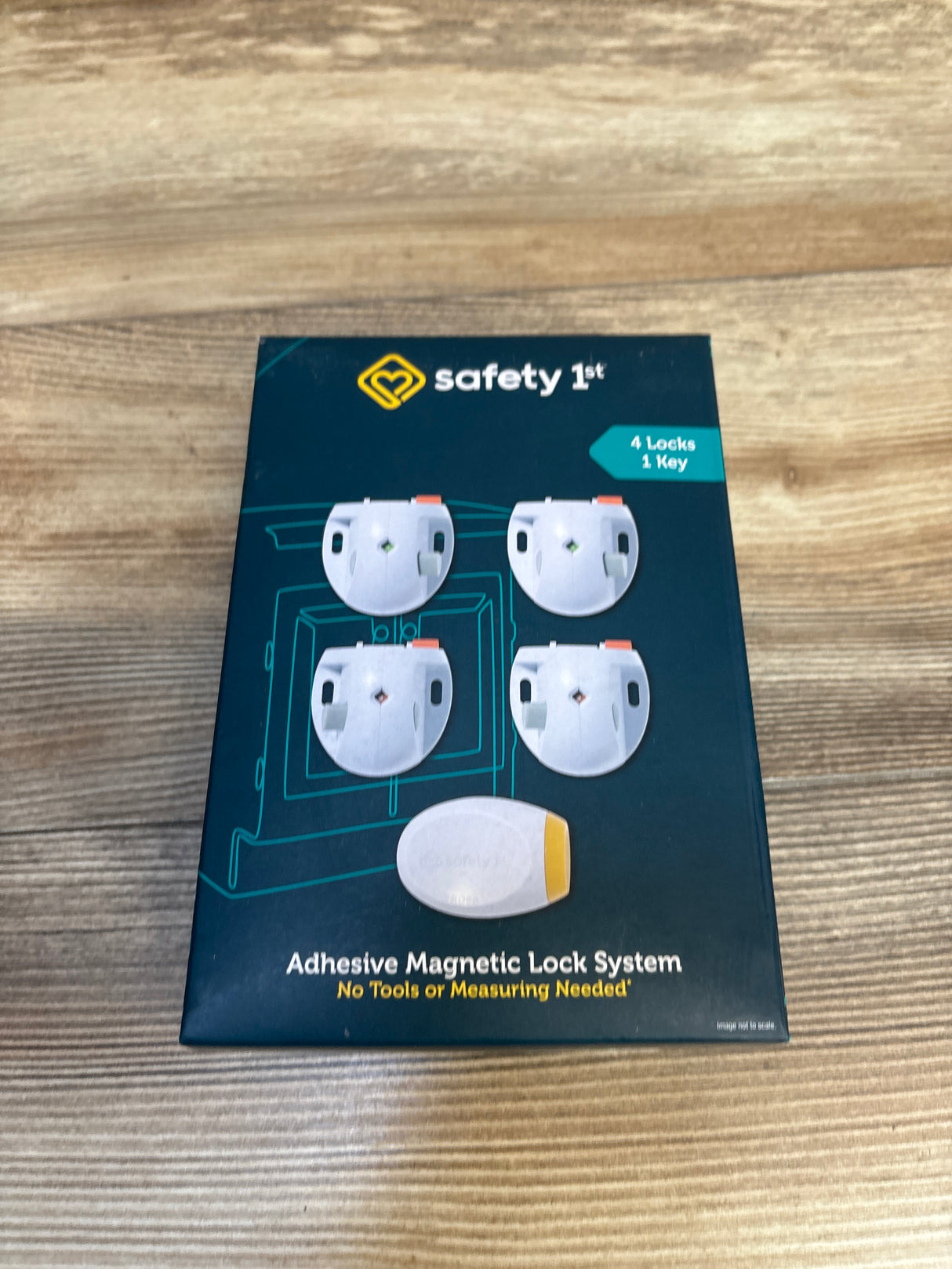 NEW Safety 1st 4pk Magnetic Locks & Key