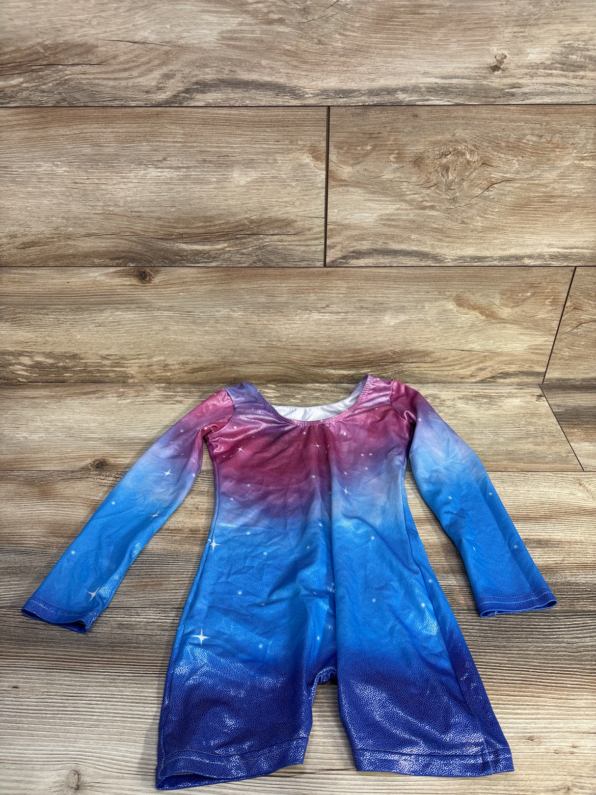 Long Sleeve Diamond Pink Gymnastics Biketard sz 5T
