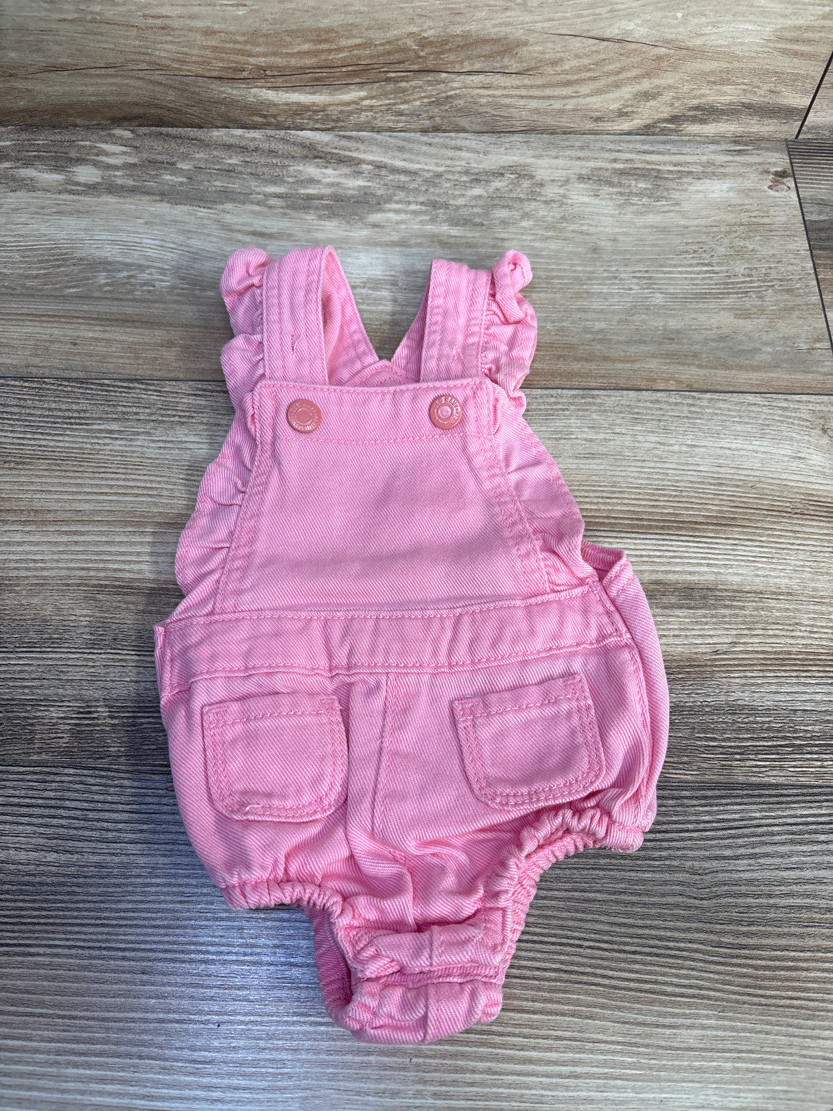 Old Navy Flutter Sleeve Shortalls Pink sz 0-3m