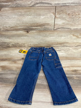 NEW Carhartt Denim Pull On Jeans Blue sz 24m
