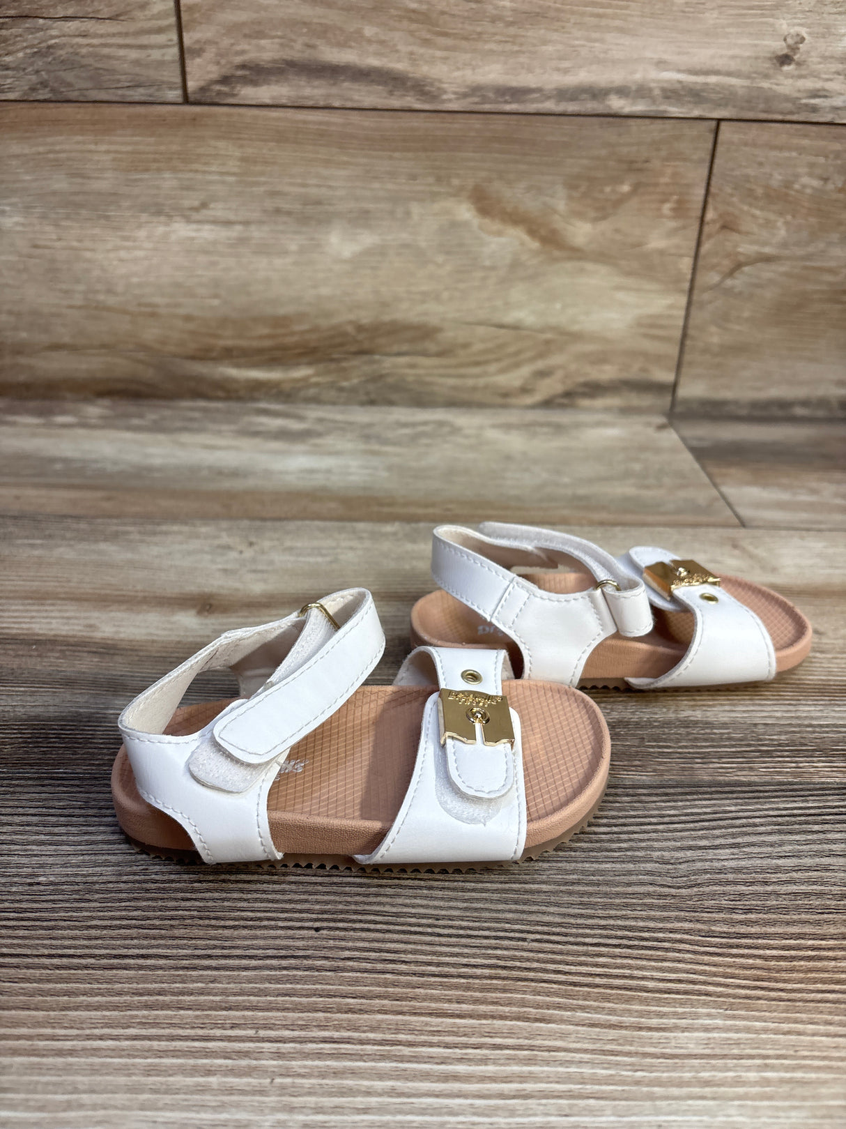 Dr. Scholls Double Strap Sandals White sz 7c