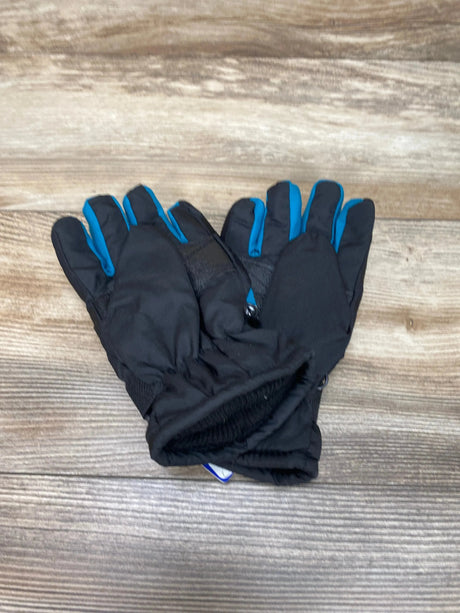 NEW Polar Extreme Insulated Teal Stripe Youth Gloves