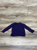 Craft + Flow Dino Shirt Blue sz 4T